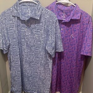 Men's Rhoback short sleeve performance collared shirt